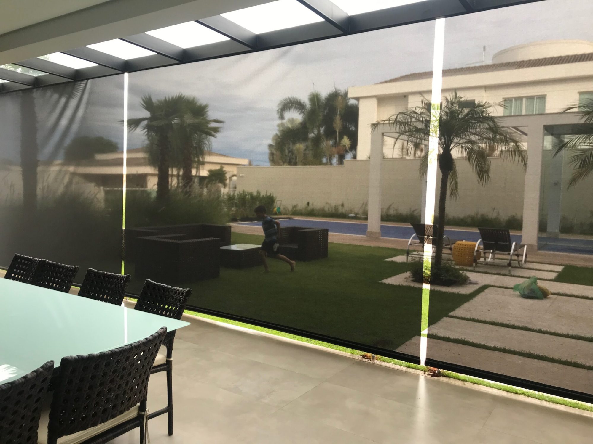 Toldo Vertical em Tela Solar